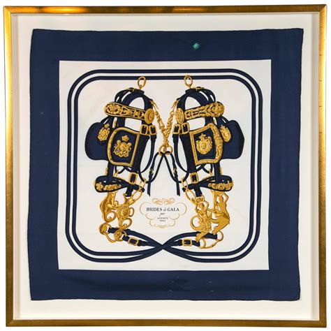 hermes scarf framing.